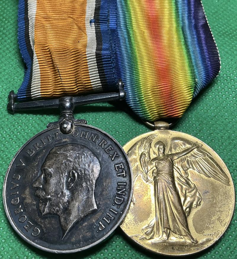 WW1 PAIR, 1/4th K.O.S.B