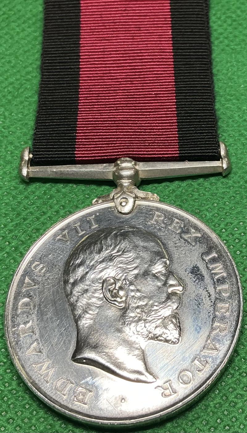 NO BAR NATAL 1906, DURBAN MILITIA RESERVES