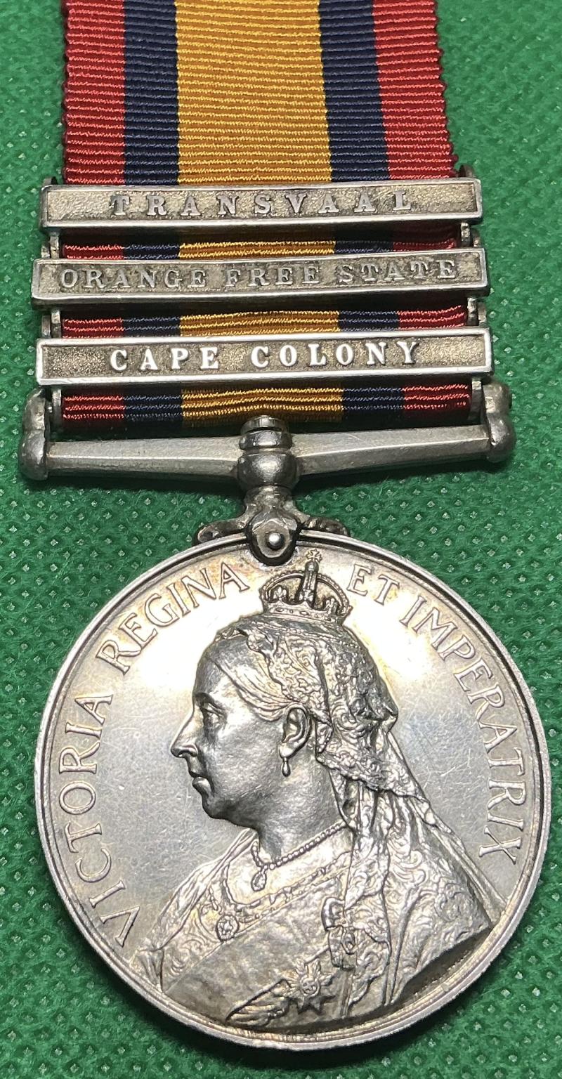 3 BAR QSA, 1st CONNAUGHT RANGERS