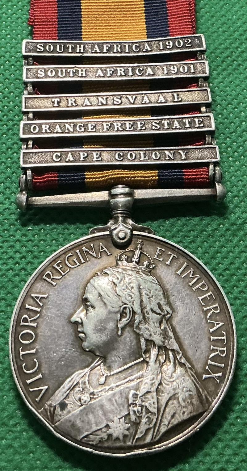 5 BAR QSA, LEINSTER REGIMENT