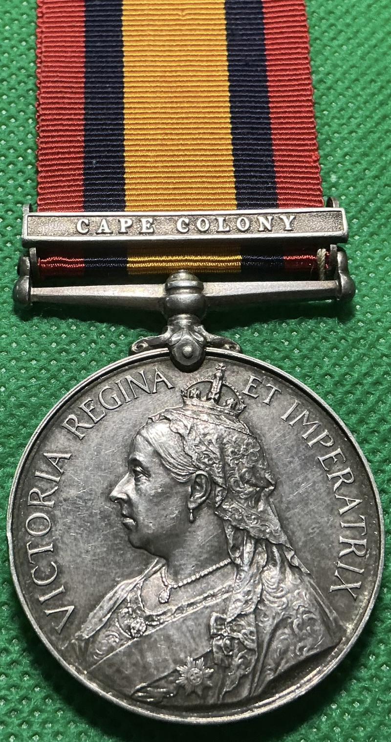 QSA CAPE COLONY, R.M.L.I, HMS NIOBE