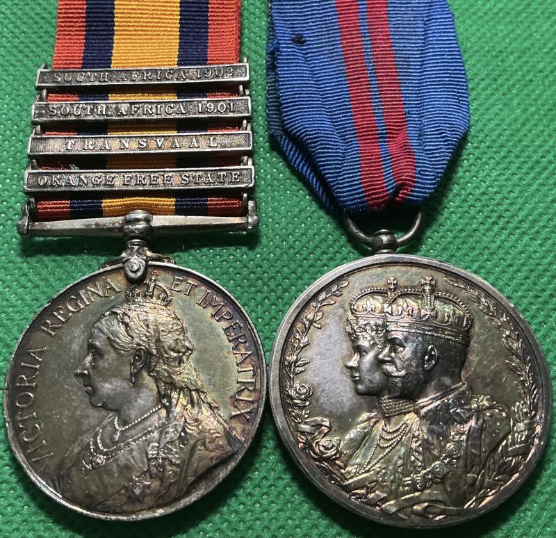 4 BAR QSA & 1911 DELHI DURBAR, 1st & 2nd BLACK WATCH