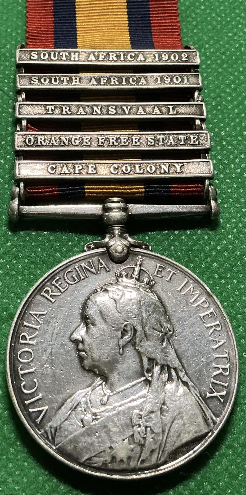 5 BAR QSA, 15th COY IMPERIAL YEOMANRY