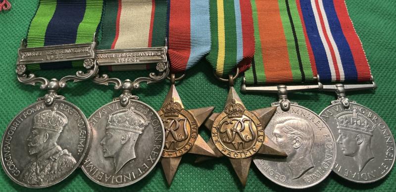 IGS NWF 1935, IGS NWF 1936-37 & WW2 PACIFIC STAR GROUP, 2nd ARGYLL & SUTHERLAND HIGHLANDERS & RASC, DIED AS A JAPANESE P.O.W AS A RESULT OF A BOMBING RAID 7-9-1944