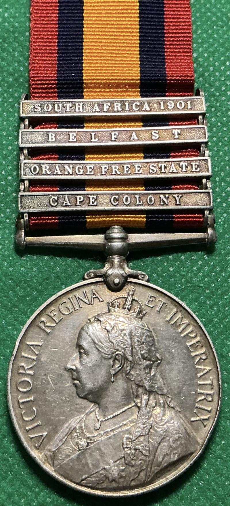 4 BAR QSA, VOLUNTEER COMPANY, GORDON HIGHLANDERS