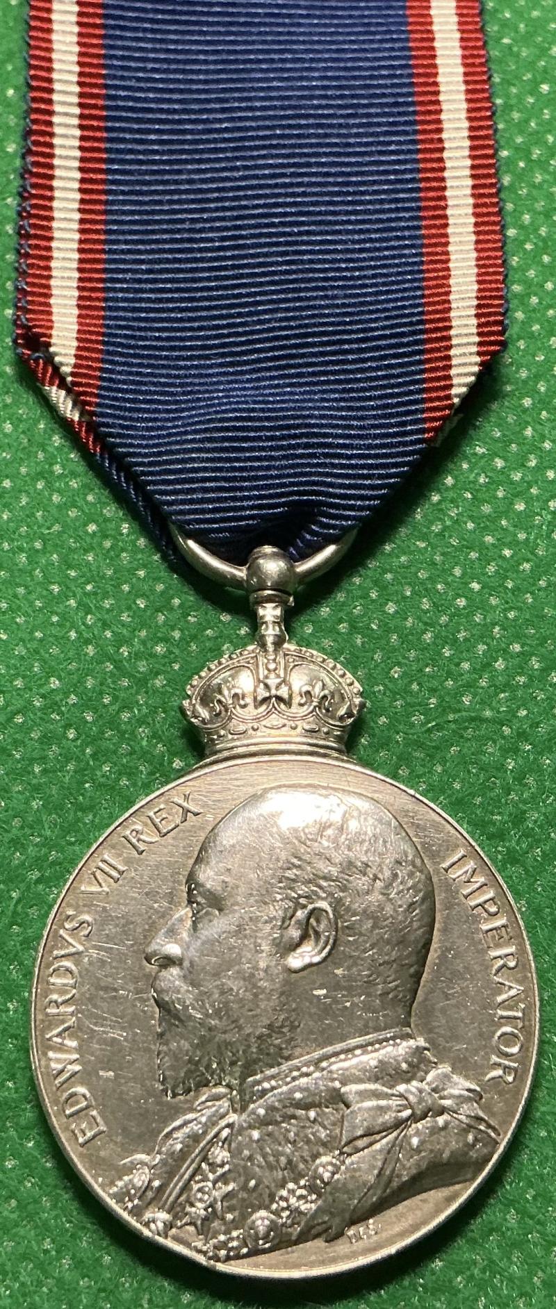 EVII ROYAL VICTORIAN MEDAL, SILVER ISSUE