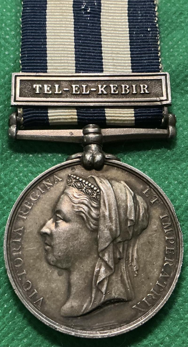 EGYPT 1882, TEL-EL-KEBIR, 1st CAMERON HIGHLANDERS