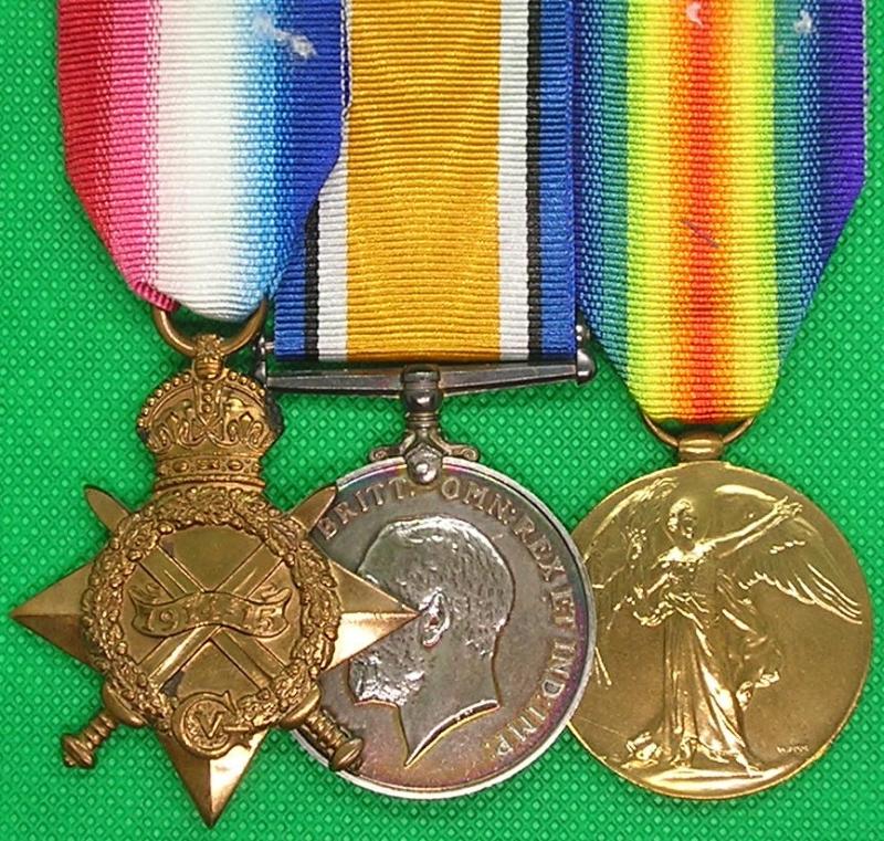 WW1 1914-15 TRIO, R.N.R TRAWLER SECTION FROM BARRA