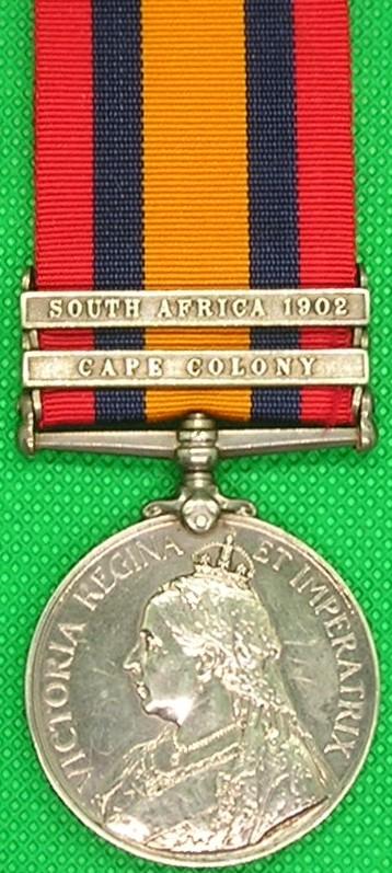 2 BAR QSA, NORTH STAFFORDSHIRE REGIMENT