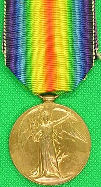 WW1 VICTORY MEDAL, 2nd SOUTH AFRICAN HORSE