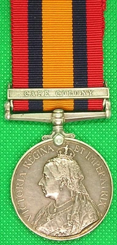 QSA CAPE COLONY, NORTH STAFFORDSHIRE REGT