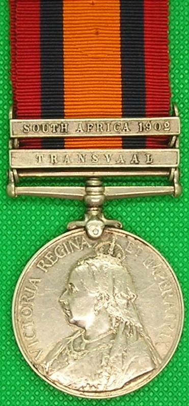 2 BAR QSA, NORTH STAFFORDSHIRE REGIMENT