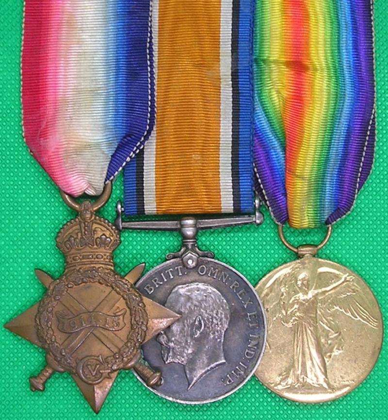 WW1 1914-15 TRIO, 12th HIGHLAND LIGHT INFANTRY