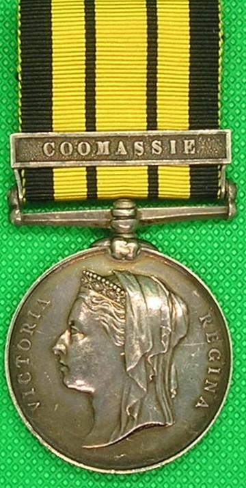 ASHANTEE 1873-74, COOMASSIE, BLACK WATCH OFFICER