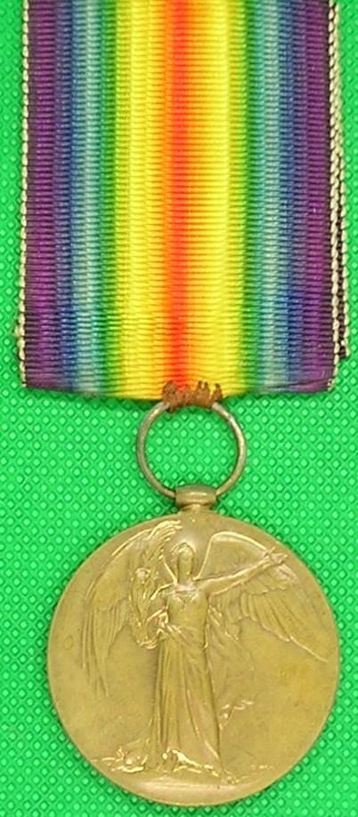 WW1 VICTORY MEDAL, IRISH GUARDS OFFICER, K.I.A F&F 26-5-1918