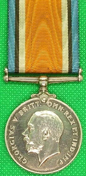 WW1 BRITISH WAR MEDAL, BOY 1st CLASS, HMS BLACK PRINCE, K.I.A JUTLAND 31-5-1916