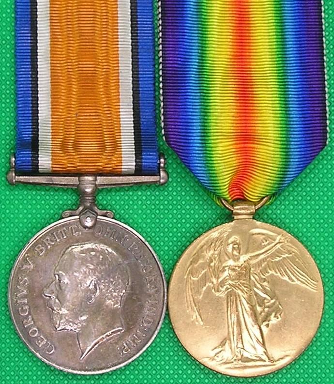 WW1 PAIR, LIVERPOOL REGT & 1st YORK & LANC.R, D.O.W SALONICA 15-4-1918, FROM WAVERTREE