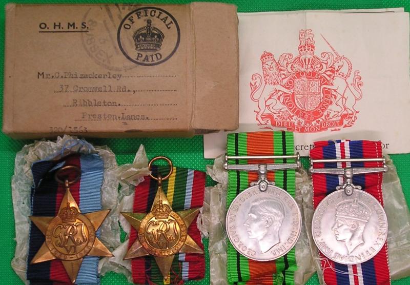 MINT WW2 FAR EAST PRISONER OF WAR GROUP, 5th SEARCHLIGHT REGIMENT, P.O.W FALL OF SINGAPORE