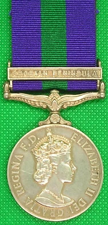 GSM ARABIAN PENINSULA, ROYAL WARWICK REGIMENT