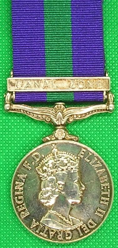 GSM CANAL ZONE, SOUTH LANCASHIRE REGIMENT