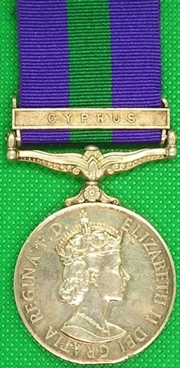 GSM CYPRUS, LANCASHIRE FUSILIERS