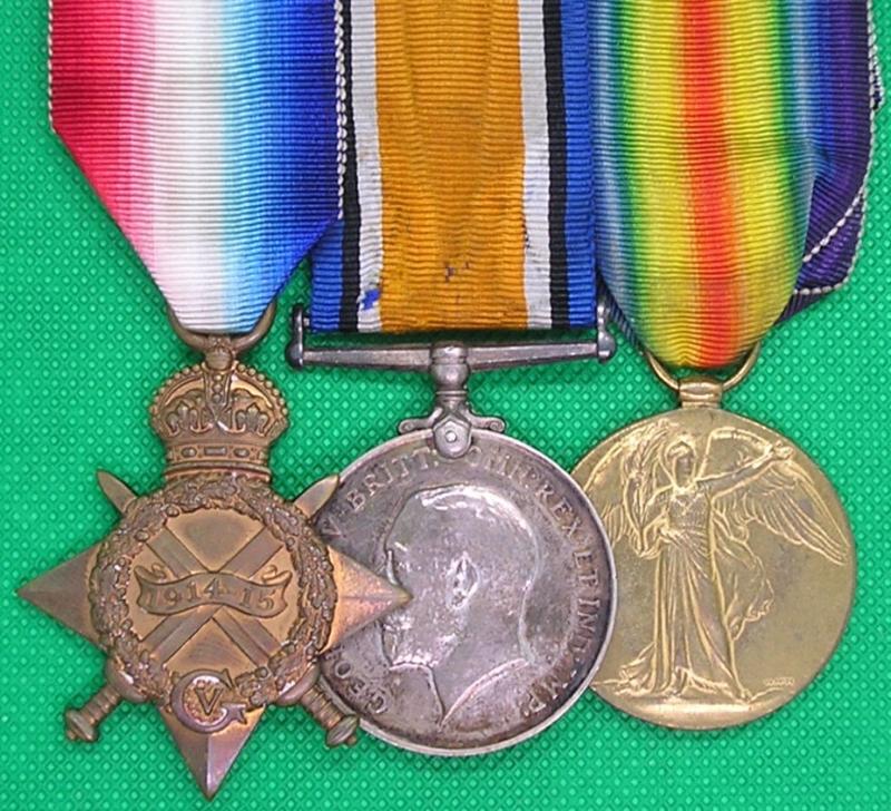 WW1 1914-15 TRIO, 1st BORDER REGIMENT, K.I.A GALLIPOLI 21-8-1915, FROM WORKINGTON