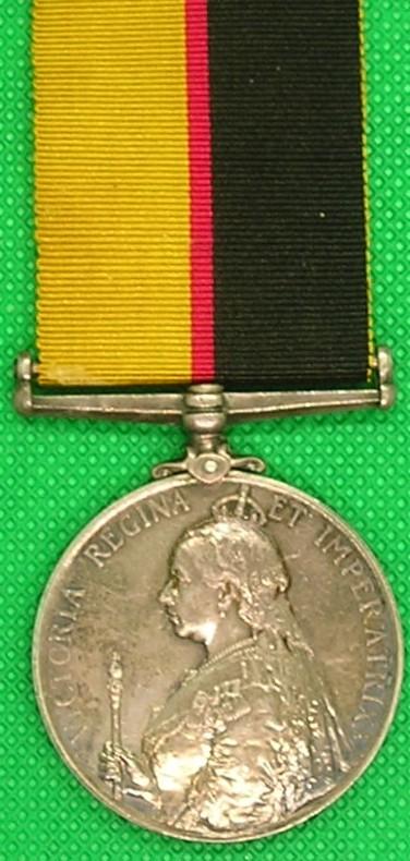 QUEEN'S SUDAN, 1st NORTH STAFFORDSHIRE REGIMENT
