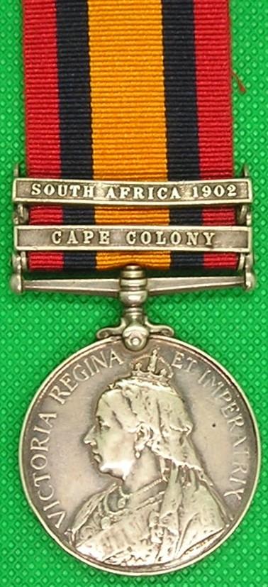 2 BAR QSA, NORTH STAFFORDSHIRE REGIMENT