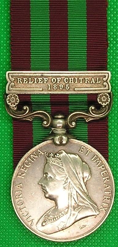 IGS 1895 RELIEF OF CHITRAL 1895, 2nd SEAFORTH HIGHLANDERS