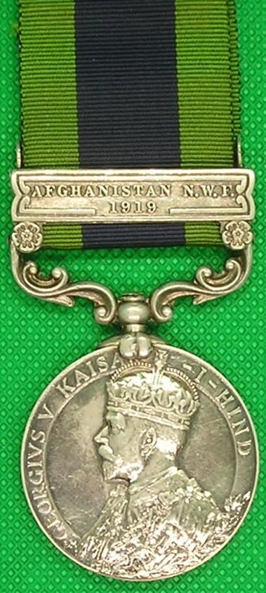 IGS AFGHANISTAN NWF 1919, N.STAFFORDSHIRE.REGT
