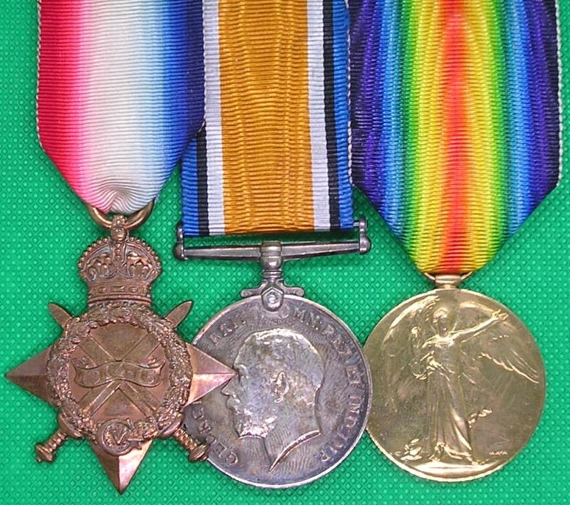 WW1 1914-15 TRIO, 10th DURHAM LIGHT INFANTRY, WOUNDED 1915