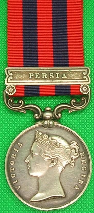 IGS 1854 PERSIA, 64th FOOT, KIA CAWNPORE 16-7-1857, INDIAN MUTINY