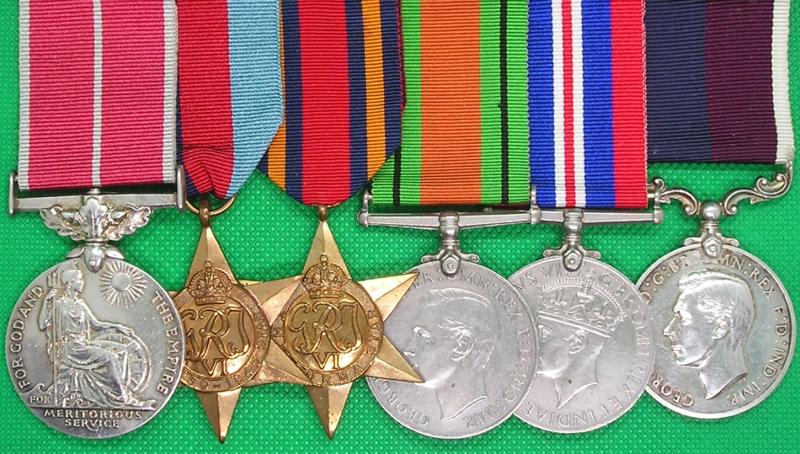 WW2 MILITARY B.E.M & LONG SERVICE GROUP FOR SERVICES IN BURMA, WITH A GOOD CITATION, F-SGT / FLIGHT LIEUTENANT R.A.F