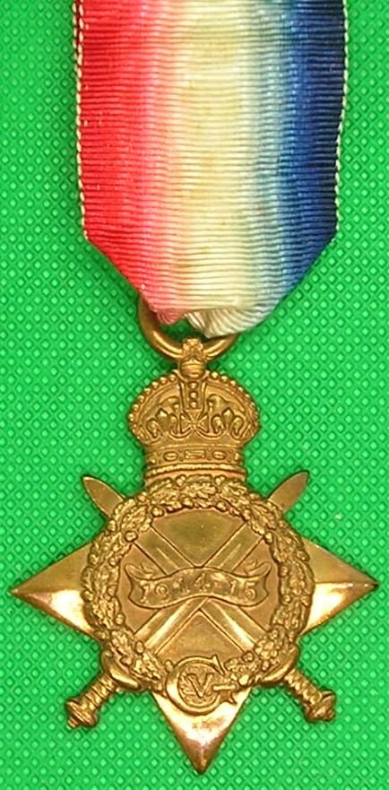 WW1 1914-15 STAR, HMS BAYANO R.N.R, LOST AT SEA 11-3-1915, FROM THE ISLE OF MAN