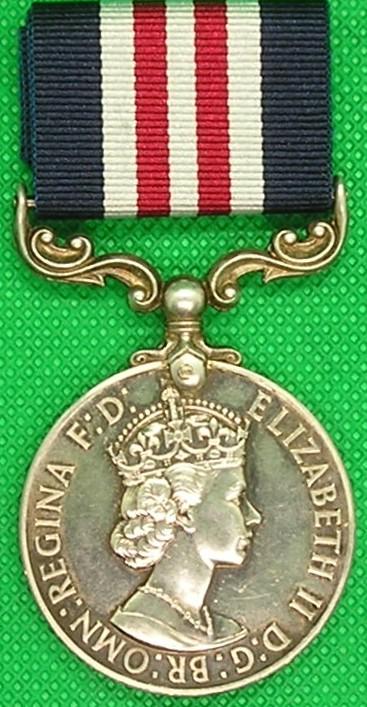 EIIR 1st TYPE MILITARY MEDAL, 1st SOUTH WALES BORDERERS, FOR GALLANTRY ON A DAYLIGHT PATROL IN KOREA 1952