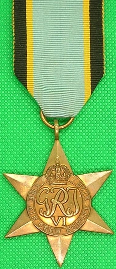 WW2 AIR CREW EUROPE STAR