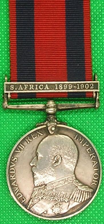 BOER WAR TRANSPORT MEDAL, S.AFRICA 1899-1902, 2nd OFFICER, LISMORE CASTLE