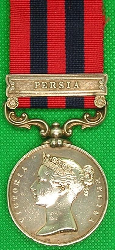 IGS 1854, PERSIA, 64th FOOT,