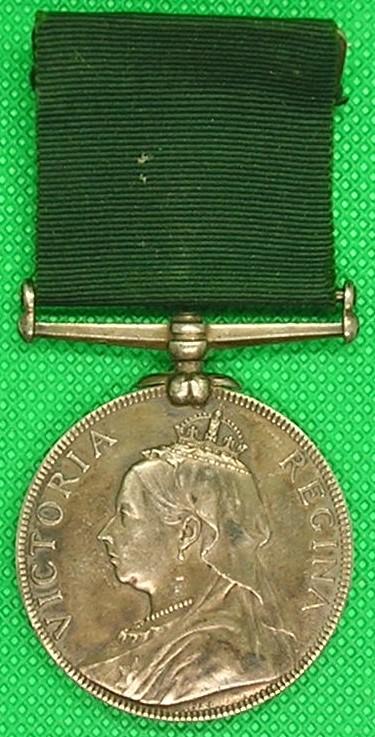 VICTORIAN VOLUNTEER LONG SERVICE MEDAL, EAST LONDON ROYAL ENGINEER VOLUNTEERS