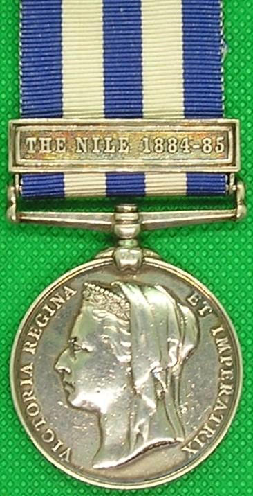 EGYPT & SUDAN, THE NILE 1884-85, 1st ROYAL SUSSEX REGIMENT