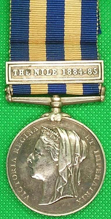 EGYPT & 1882, THE NILE 1884-85, 1st ROYAL SUSSEX REGIMENT