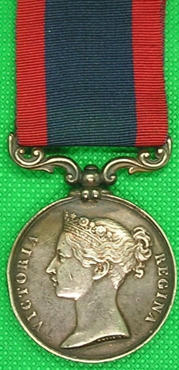 NO BAR SUTLEJ, OFFICER 29th REGIMENT, DIED OF WOUNDS CHILIANWALA 1849