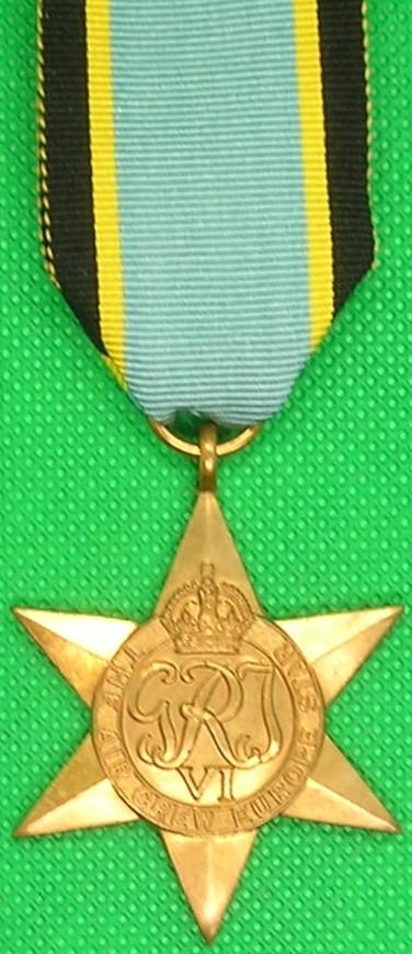 WW2 AIR CREW EUROPE STAR