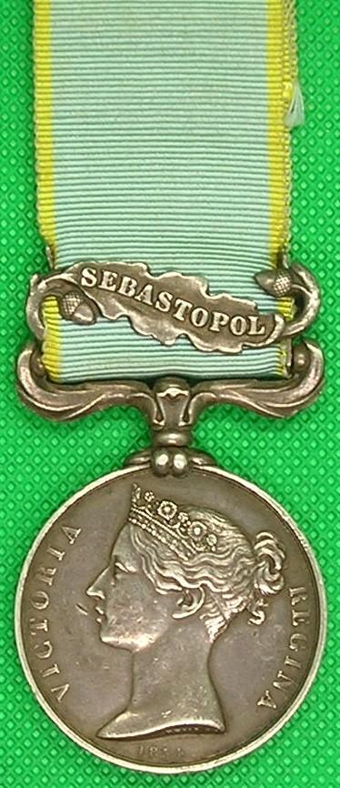 CRIMEA, SEBASTOPOL, 89th FOOT / ROYAL IRISH FUSILIERS