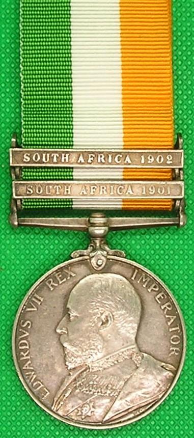 KINGS SOUTH AFRICA MEDAL, CAMERON HIGHLANDERS