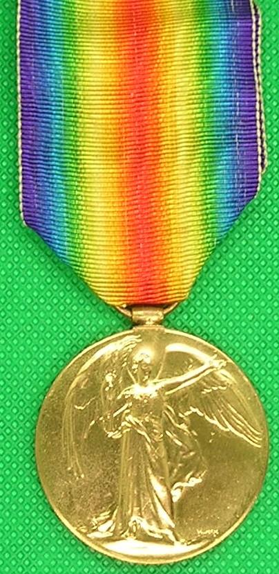 WW1 VICTORY MEDAL, ASSISTANT ENGINEER R.N.R