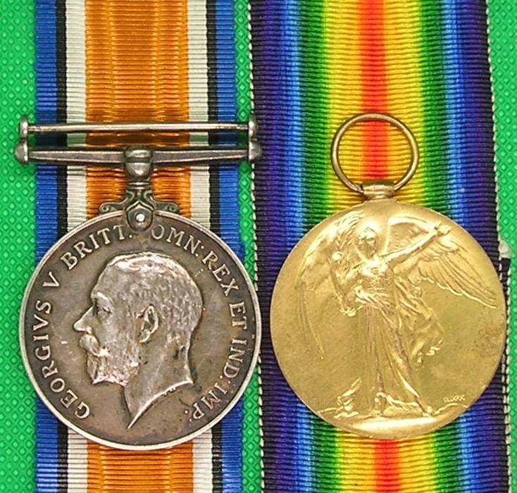 WW1 PAIR, SEAFORTH HIGHLANDERS, FROM PAISLEY