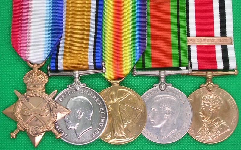 WW1 & WW2 GROUP, 1/7th DURHAM LIGHT INFANTRY & SPECIAL CONSTABULARY GROUP, FROM SUNDERLAND