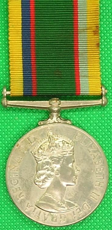 EIIR CADET FORCE LONG SERVICE MEDAL, R.A.F.VR