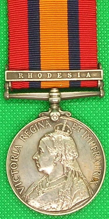 QSA RHODESIA, BRITISH SOUTH AFRICA POLICE